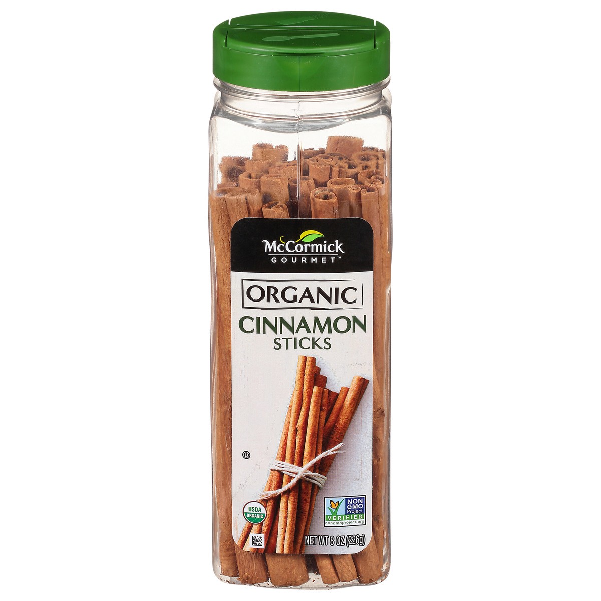 slide 1 of 12, McCormick Gourmet Organic Cinnamon Sticks, 8 oz, 