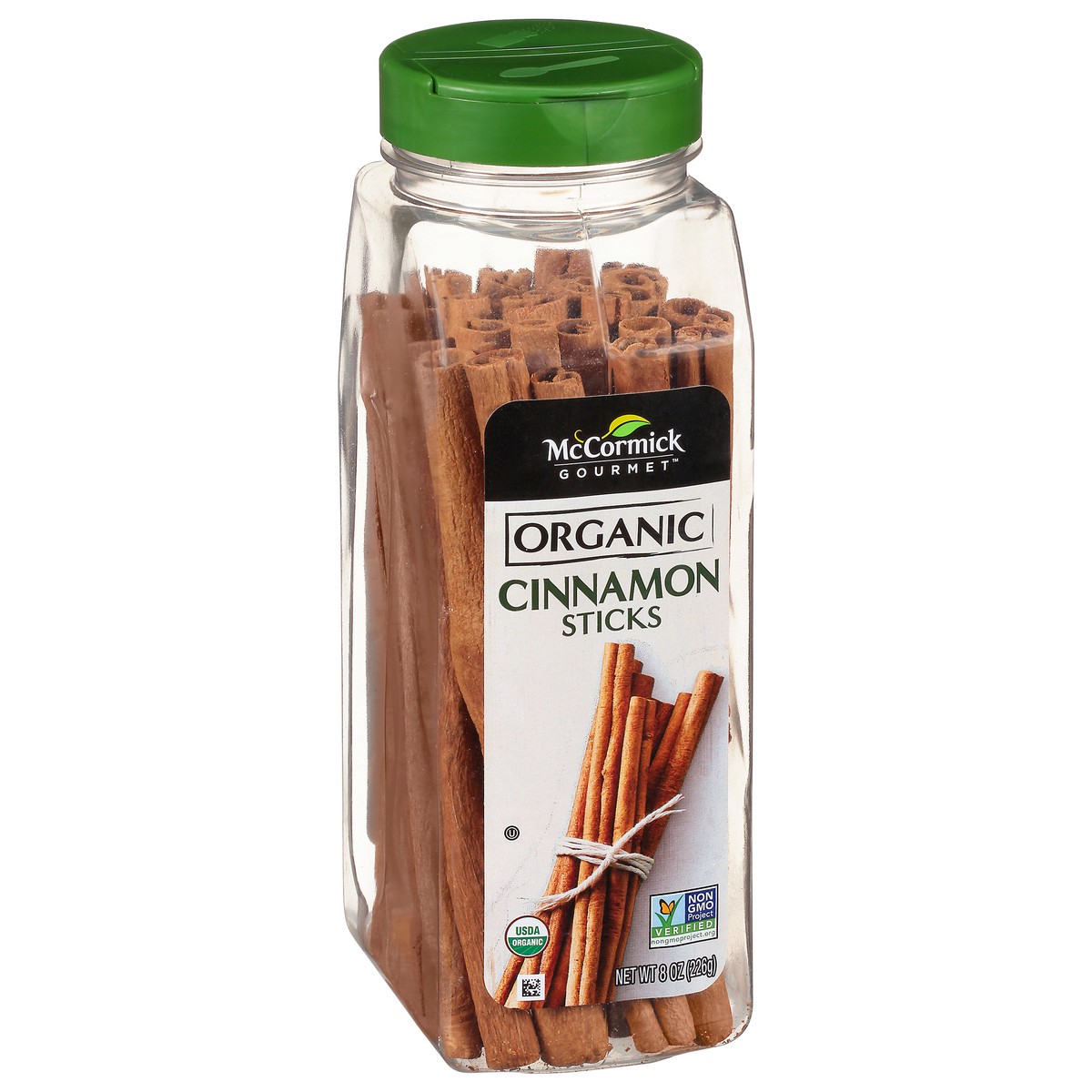 slide 7 of 12, McCormick Gourmet Organic Cinnamon Sticks, 8 oz, 