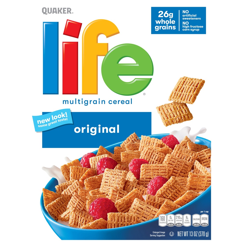 slide 2 of 5, Quaker Life Original Breakfast Cereal - 13oz - Quaker Oats, 