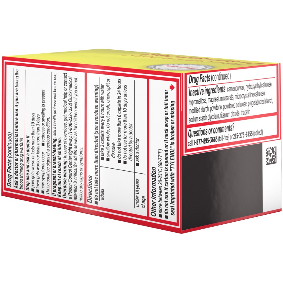 slide 6 of 6, Tylenol 8 Hour Arthritis Pain Relief Extended-Release Caplets - Acetaminophen - 24ct, 24 ct
