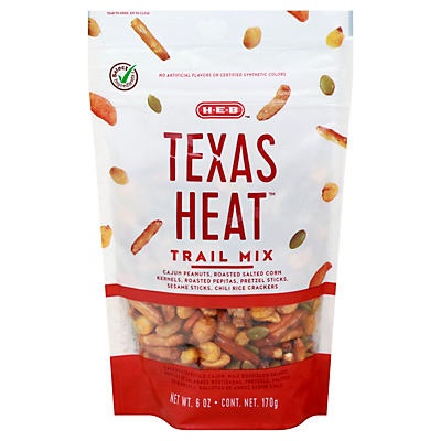 slide 1 of 1, H-E-B Select Ingredients Texas Heat Trail Mix, 6 oz