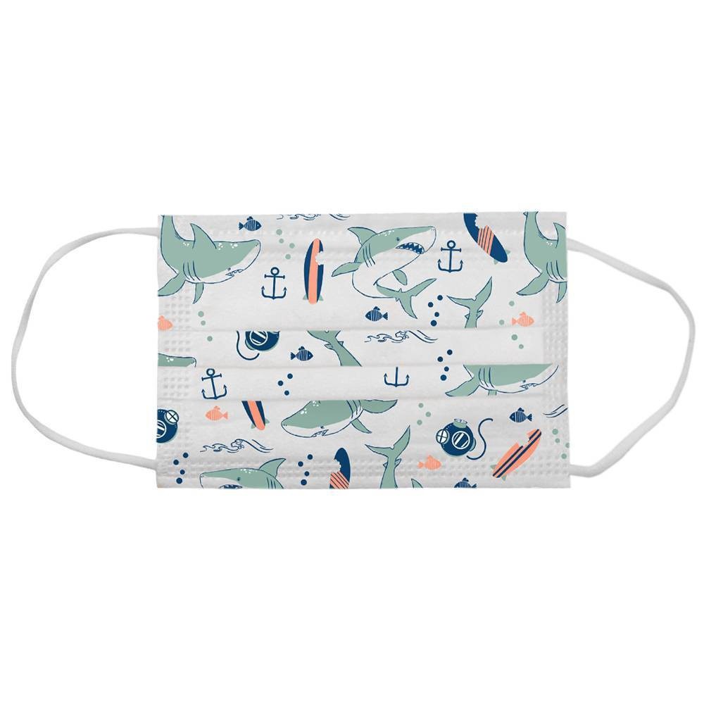 slide 16 of 16, Dr. Talbots Kids Face Mask Printed, 10 ct