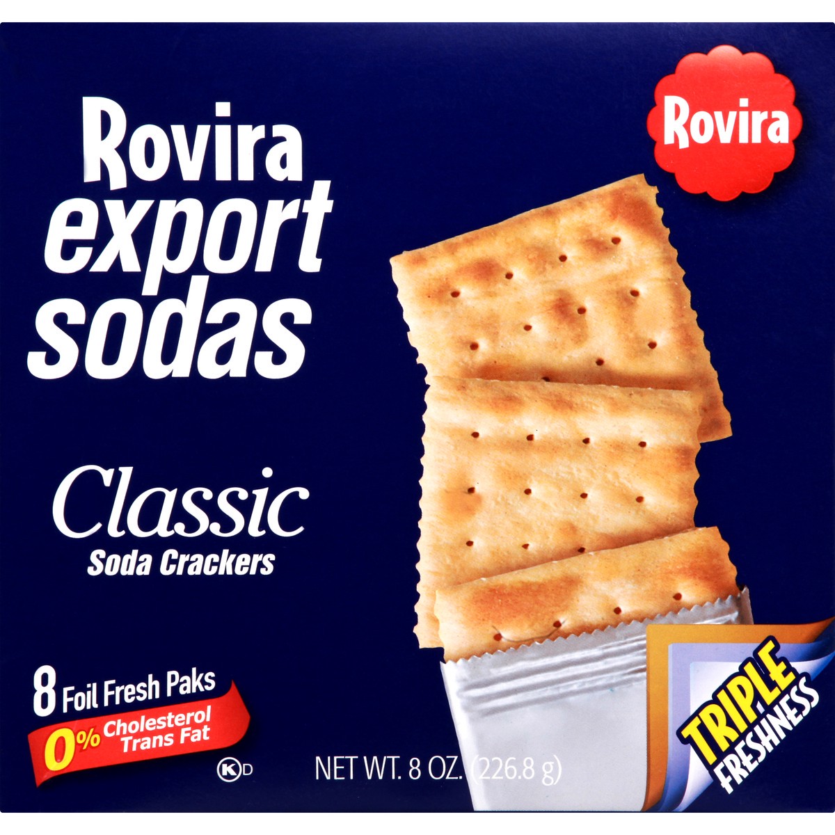 slide 8 of 13, Rovira Export Sodas Classic Crackers, 8 oz