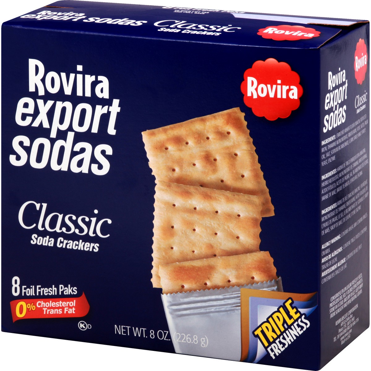 slide 12 of 13, Rovira Export Sodas Classic Crackers, 8 oz