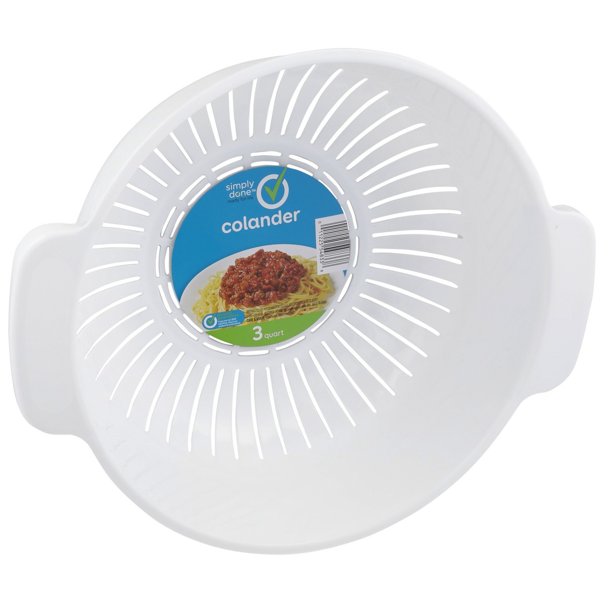 slide 7 of 8, Simply Done Colander, 3 qt