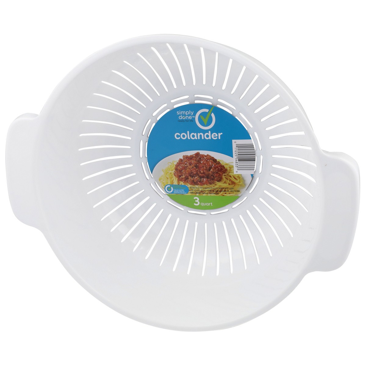 slide 6 of 8, Simply Done Colander, 3 qt