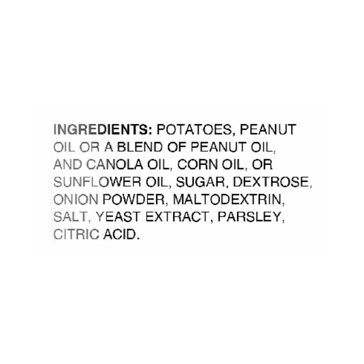 Zapp's 2.5 oz Zapp's Sweet Creole Onion New Orleans Kettle Style Potato