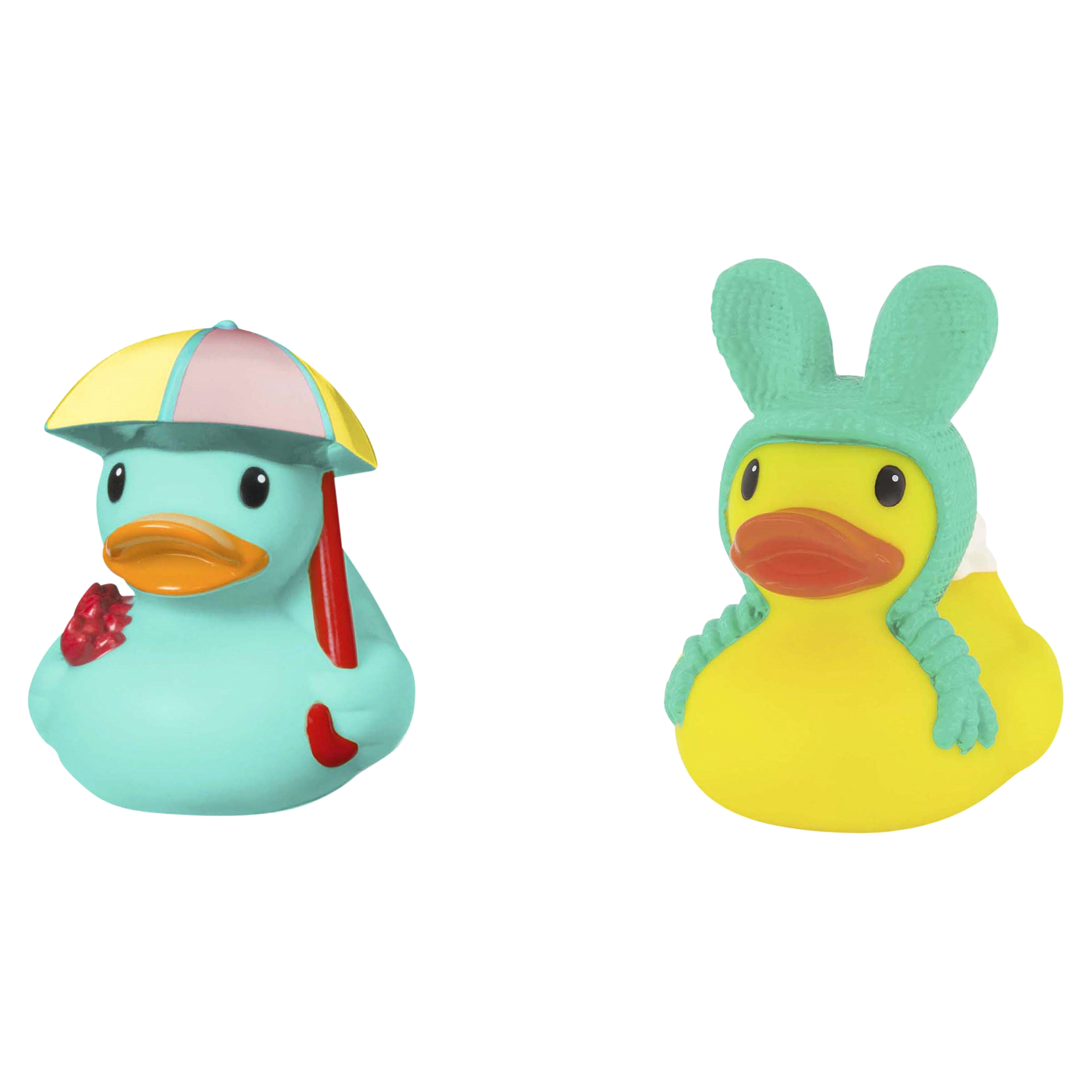 slide 1 of 1, Infantino Assorted Spring Easter Ducks, 2 ct