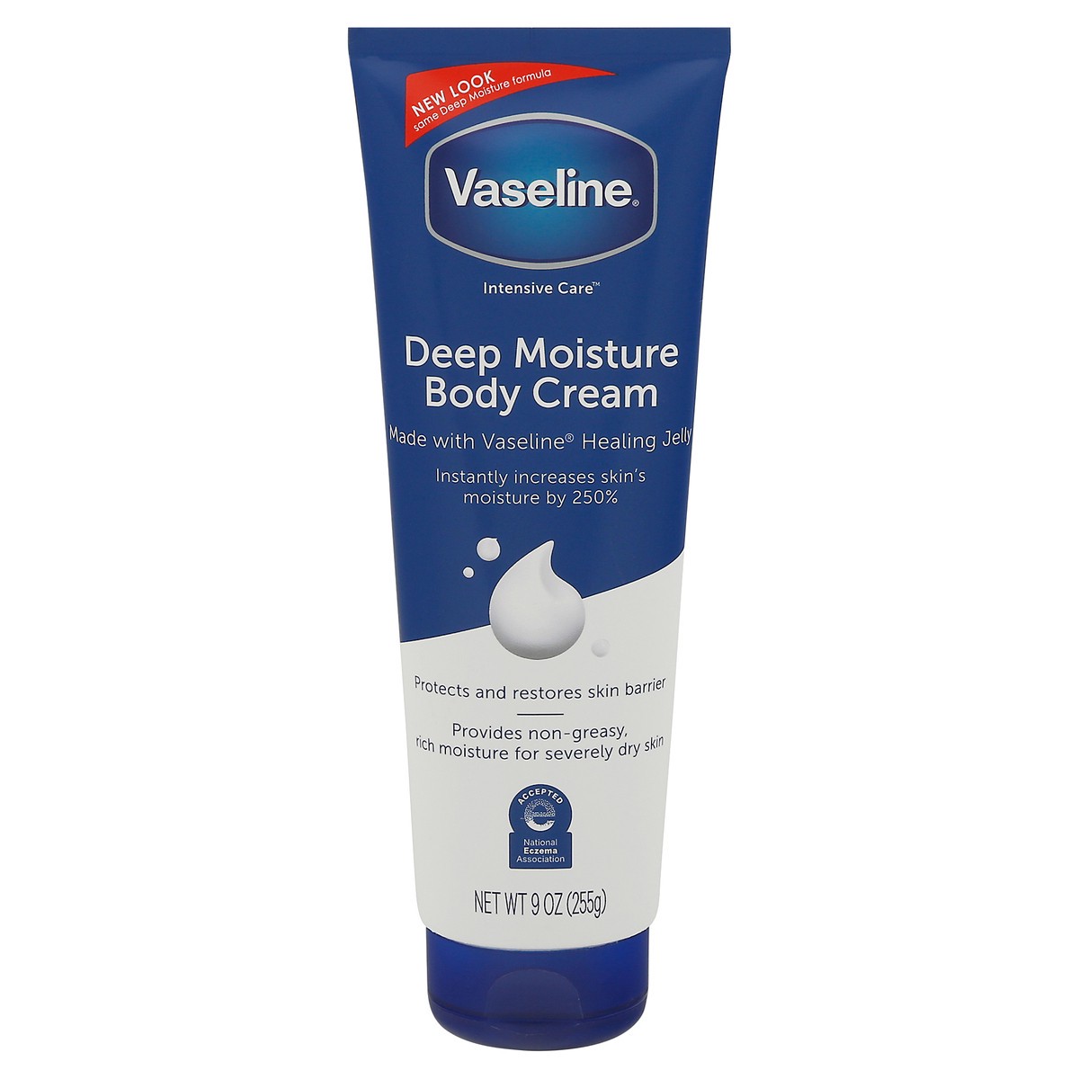 slide 1 of 13, Vaseline Intensive Care Deep Moisture Body Cream 9 oz, 9 oz