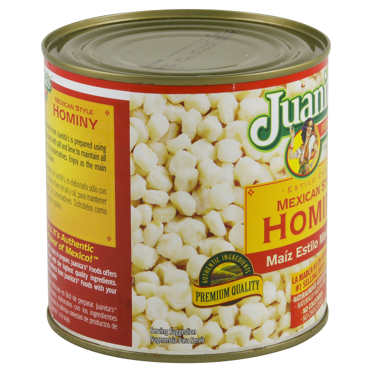 slide 4 of 4, Juanita's Mexican Style Hominy 25oz, 