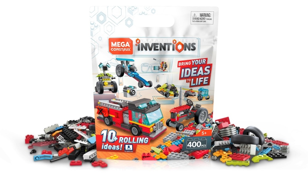 slide 1 of 1, Mattel Mega Construx Wheels Building Set, 400 ct