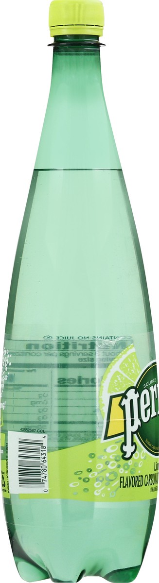 slide 6 of 9, Perrier Lime Flavored Sparkling Water, Plastic Water Bottle - 33.8 oz, 33.8 oz