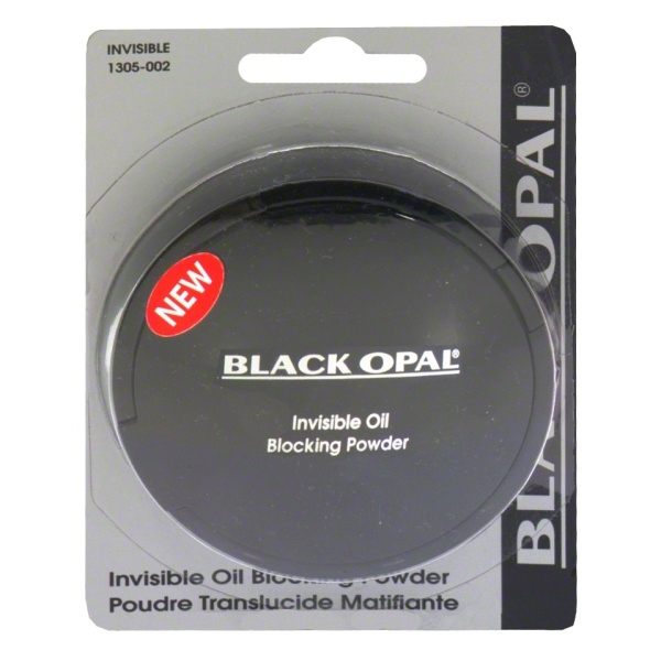 slide 1 of 1, BLACK OPAL Blkopl Opal Oil Blocking Powder Invisible, 0.37 oz