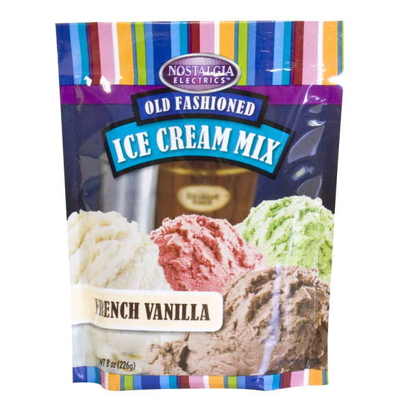 slide 1 of 1, Nostalgia Vanilla Flavored Ice Cream Mix, 8 oz