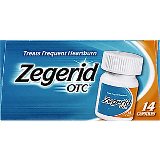 Zegerid OTC Heartburn And Acid Reduce For Frequent Heartburn Capsules ...