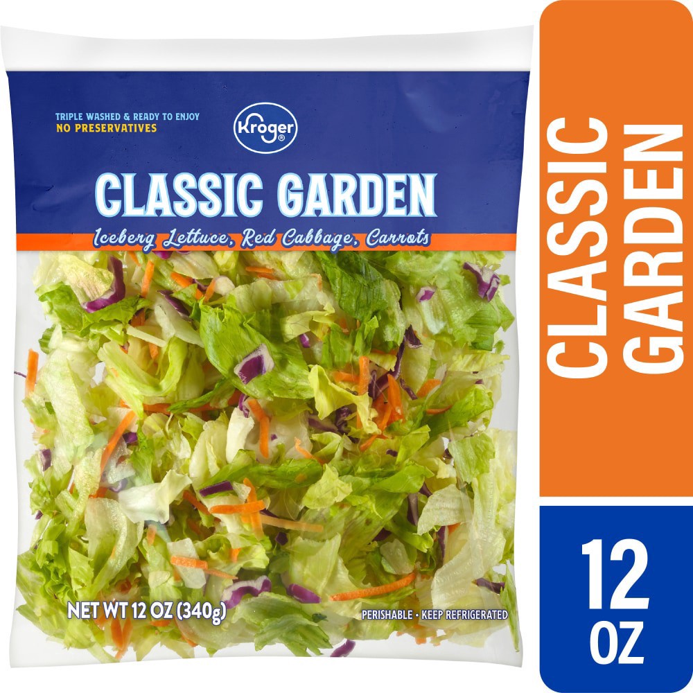 slide 1 of 3, Fresh Selections Classic Garden Salad, 12 oz
