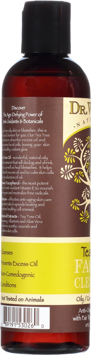 slide 3 of 12, Dr. Woods Tea Tree Facial Cleanser 8 fl oz, 8 fl oz