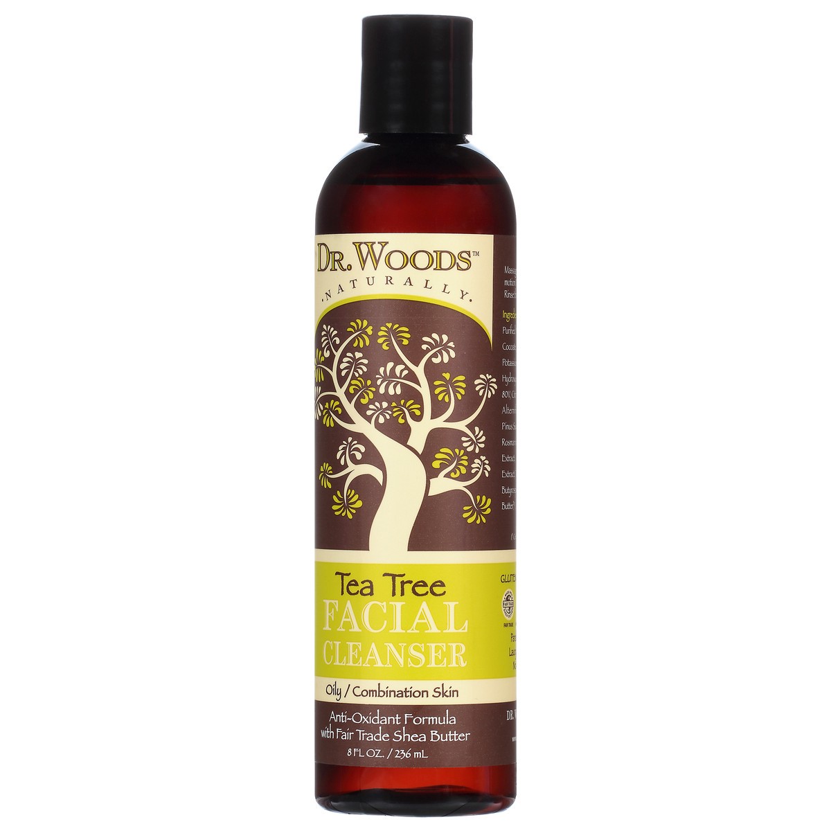 slide 6 of 12, Dr. Woods Tea Tree Facial Cleanser 8 fl oz, 8 fl oz