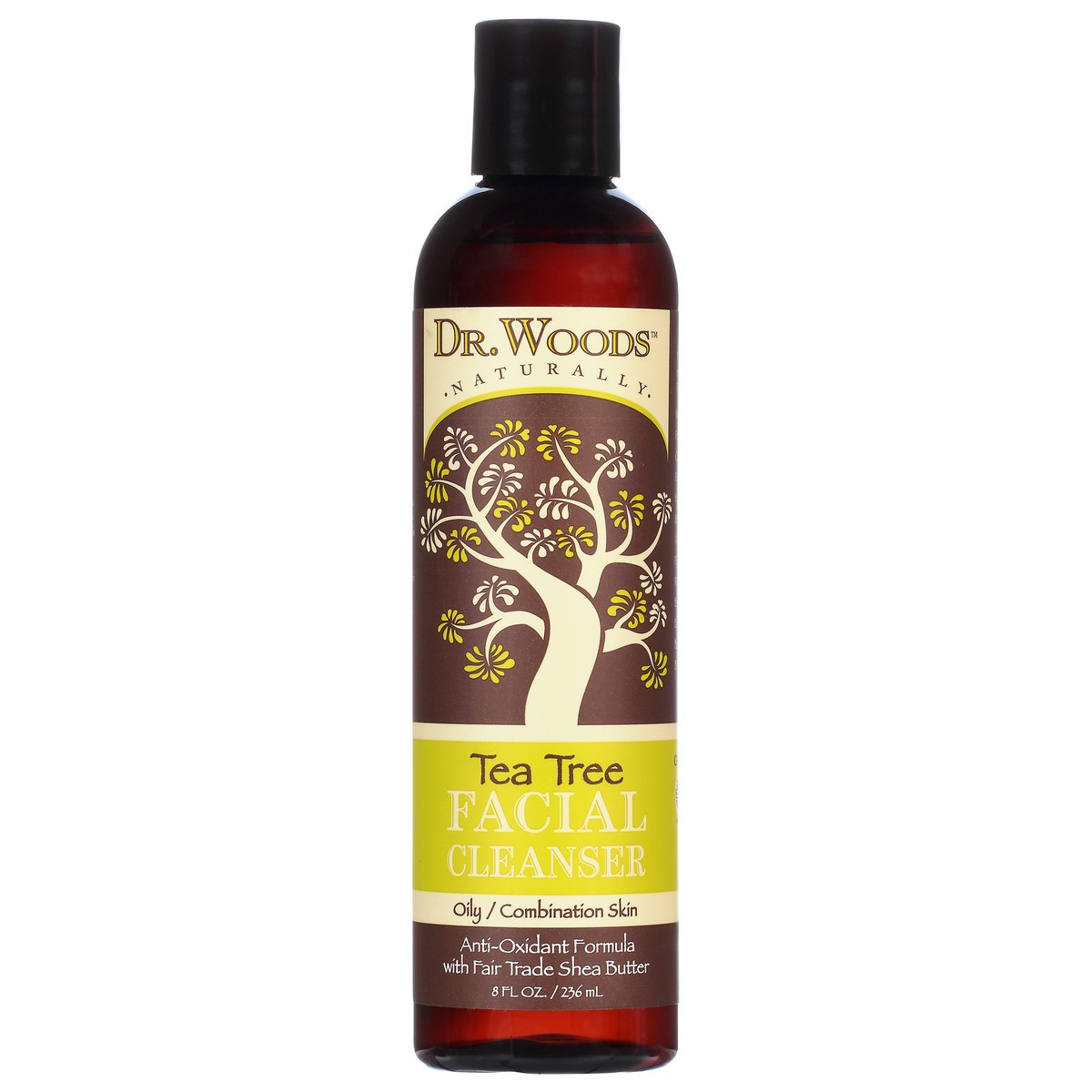 slide 1 of 12, Dr. Woods Tea Tree Facial Cleanser 8 fl oz, 8 fl oz