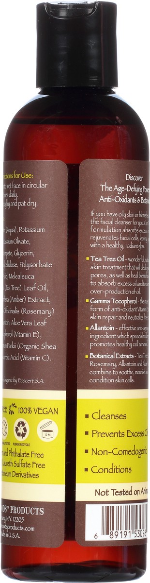 slide 9 of 12, Dr. Woods Tea Tree Facial Cleanser 8 fl oz, 8 fl oz