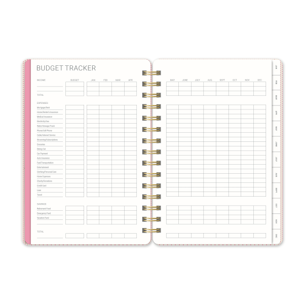 slide 7 of 10, 2025 Orange Circle Studio Weekly/Monthly Agatha Planner, 6-1/2"" X 4-1/2"", Lazy Daisies, January To December, 1 ct