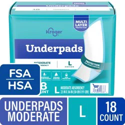 Kroger Moderate Soft Underpads