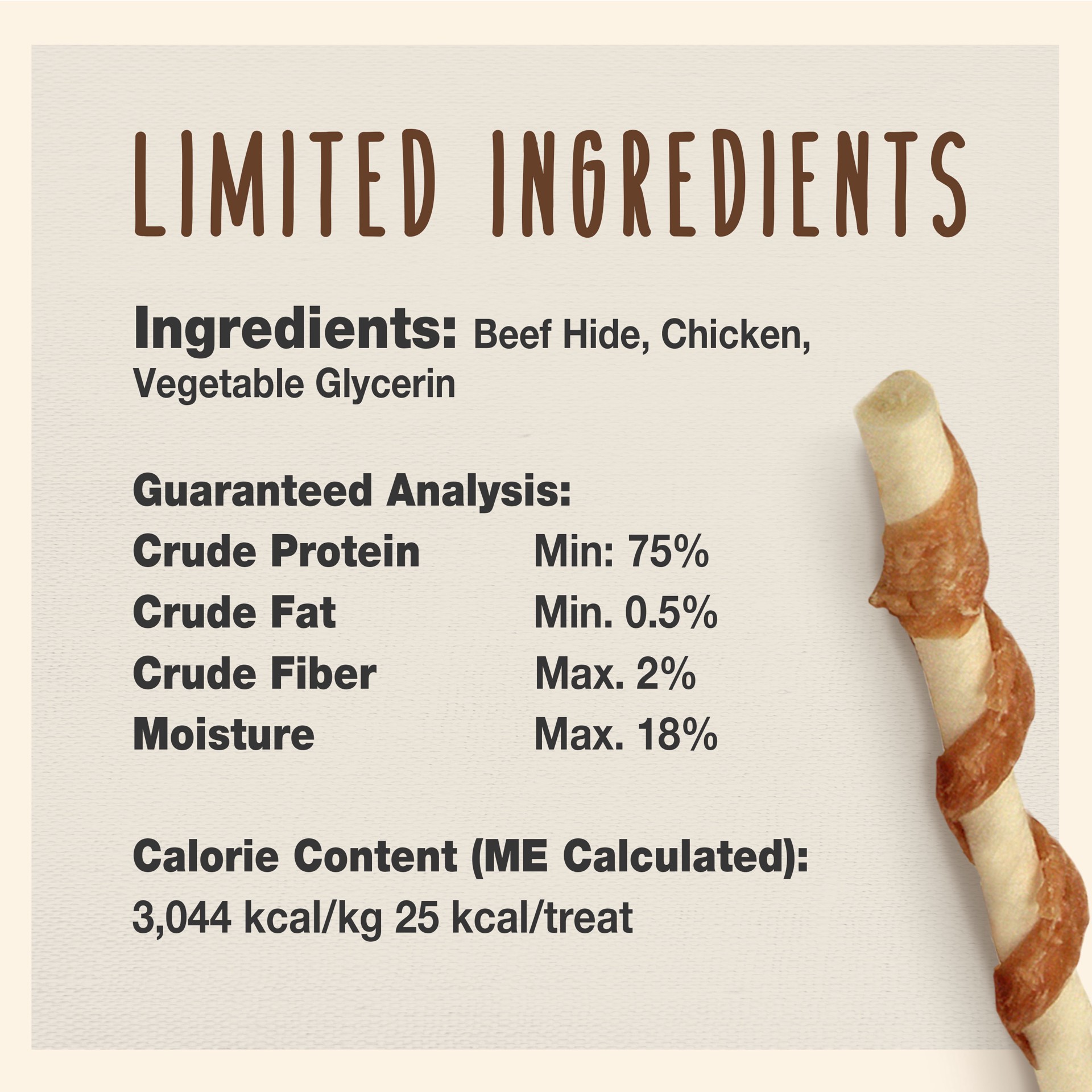 slide 4 of 9, Cadet Gourmet Beef Hide & Chicken Twists Sticks 5 Inch (14 Count), 14 ct