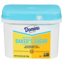 Domino Pure Cane Ultrafine Granulated Baker's Sugar™, 3.5 lb Tub
