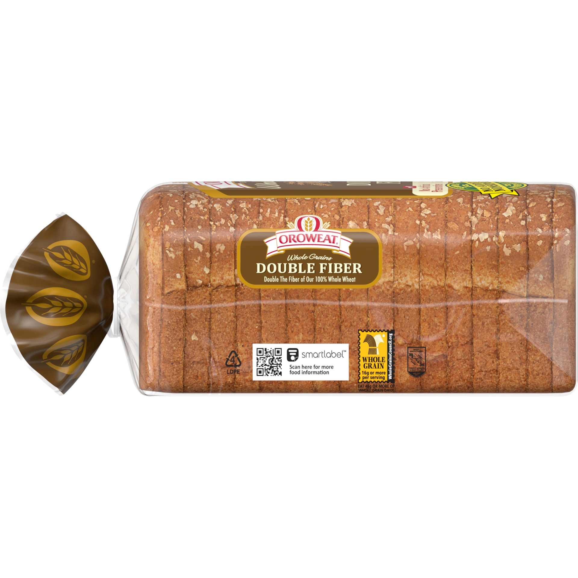 slide 5 of 9, Arnold Oroweat Double Fiber Bread - 24oz, 