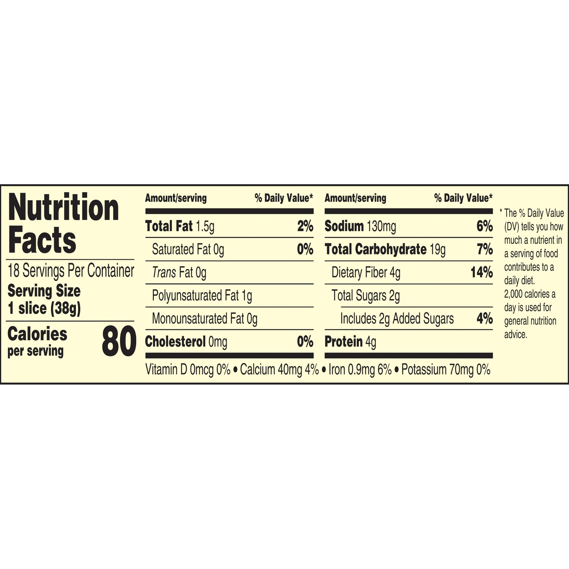 slide 8 of 9, Arnold Oroweat Double Fiber Bread - 24oz, 