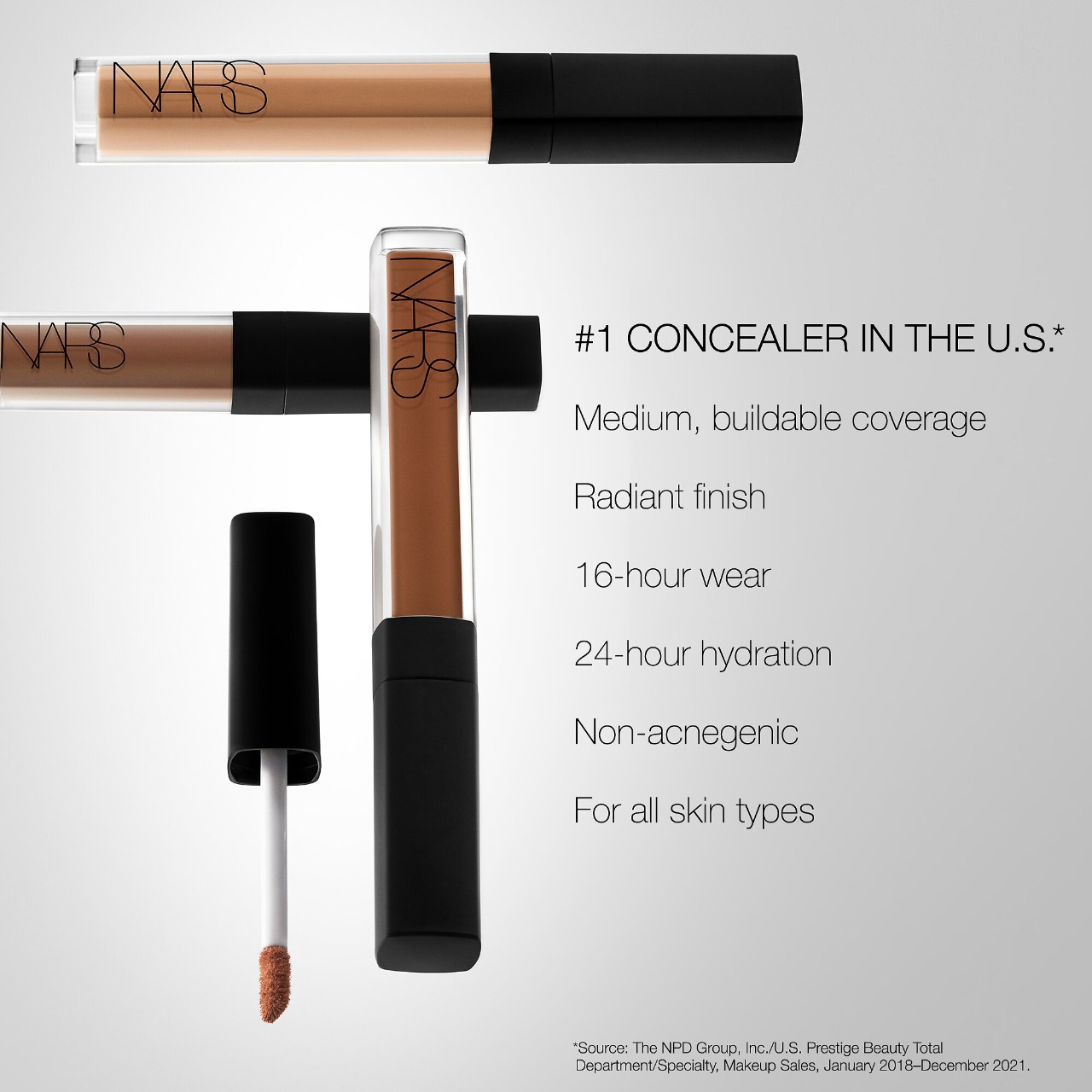 slide 7 of 11, NARS Radiant Creamy Concealer Affogato, 0.22 oz/ 6 ml