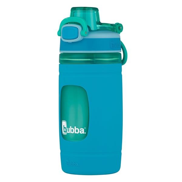 Bubba 16oz Plastic Flo Kids' Water Bottle With Silicone Sleeve : Target