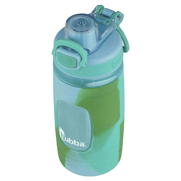 slide 8 of 9, Bubba Flo Kids Water Bottle with Silicone Sleeve Crystal Ice, 1 ct