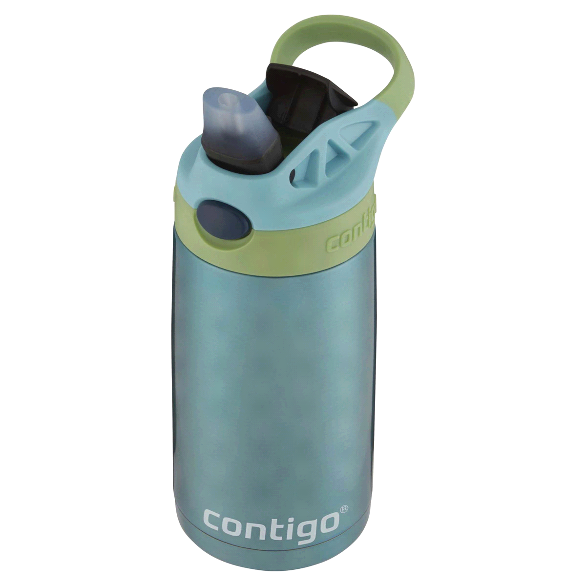 Contigo Kid's 13 oz. Insulated Stainless Steel AutoSpout Straw Water Bottle