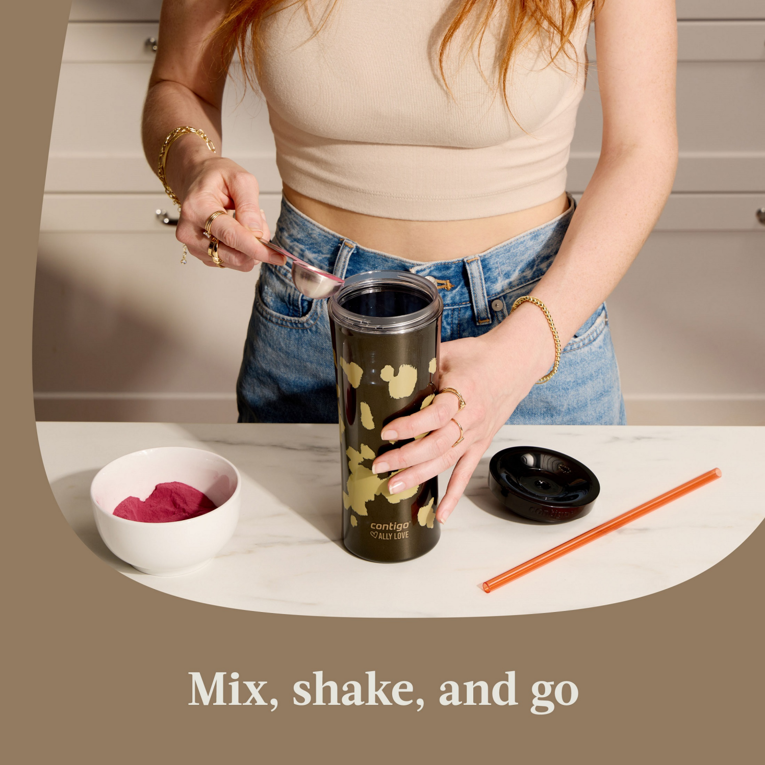 slide 7 of 7, Contigo Streetrvile Tum AL Licorice 20oz, 20 oz