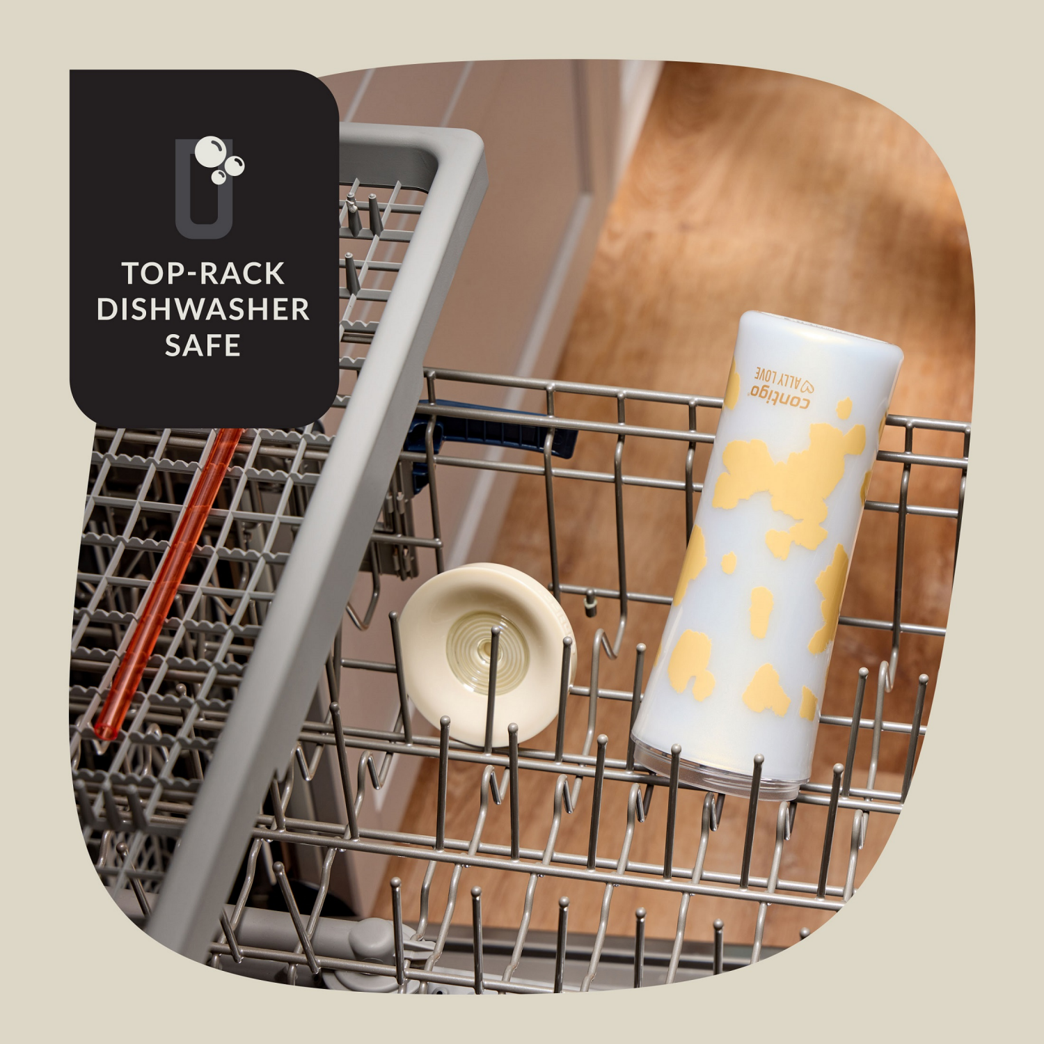 slide 3 of 6, Contigo Streeterville Tumbl Oatmilk 20oz, 20 oz