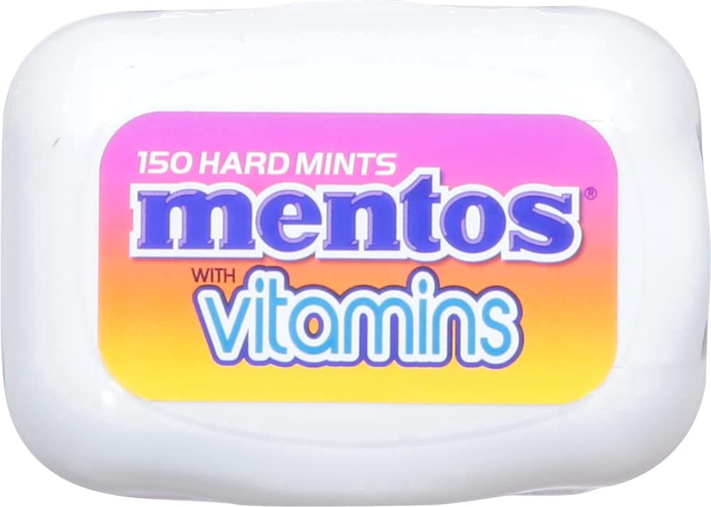 slide 3 of 5, Mentos Sugarfree Cool Fruity Mix Hard Mints with Vitamins 150 ea, 150 ct
