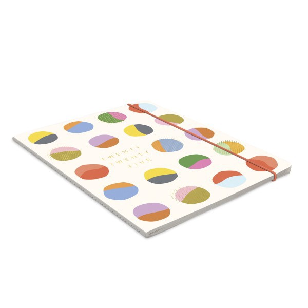 slide 3 of 8, 2025 Orange Circle Studio Just Right Monthly Planner, 9-3/4"" X 7-1/2"", Painter’S Palette, January To December, 1 ct