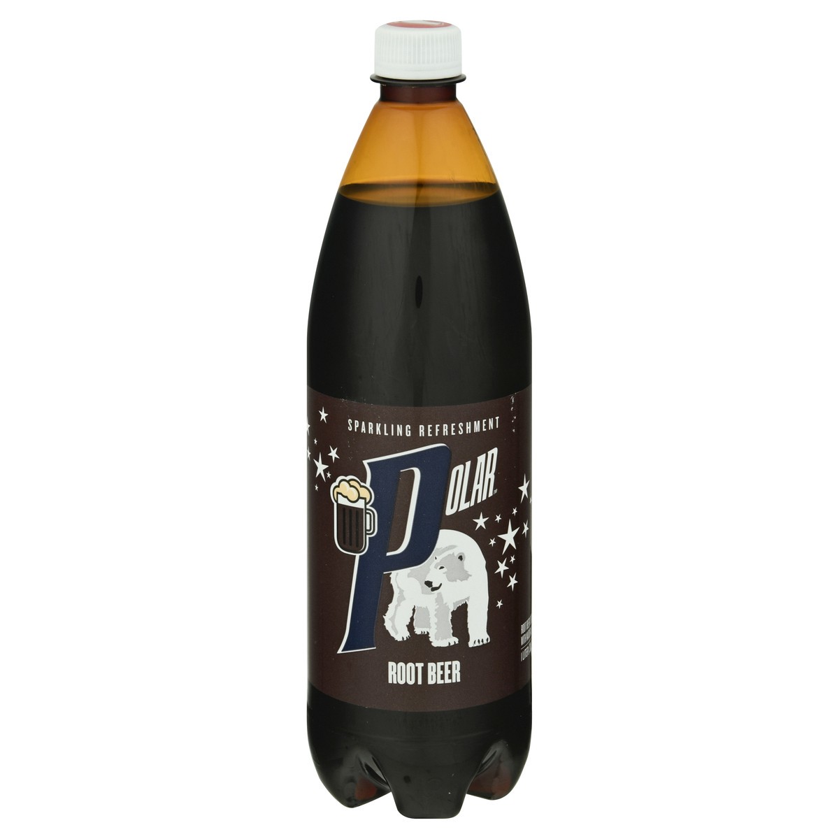 slide 7 of 13, Polar Root Beer Soda Single - 1 l, 1 l