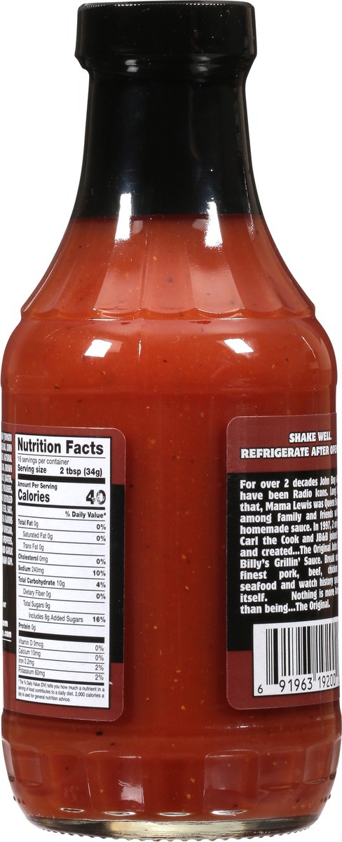 slide 5 of 9, JohnBoy & Billy's The Original Grillin Sauce 19 oz, 19 oz