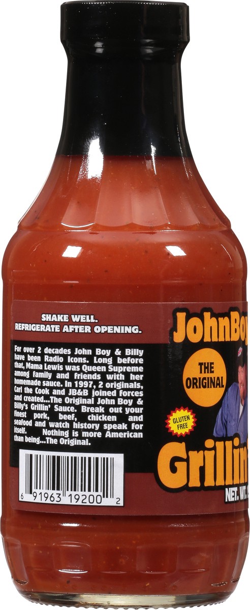 slide 7 of 9, JohnBoy & Billy's The Original Grillin Sauce 19 oz, 19 oz