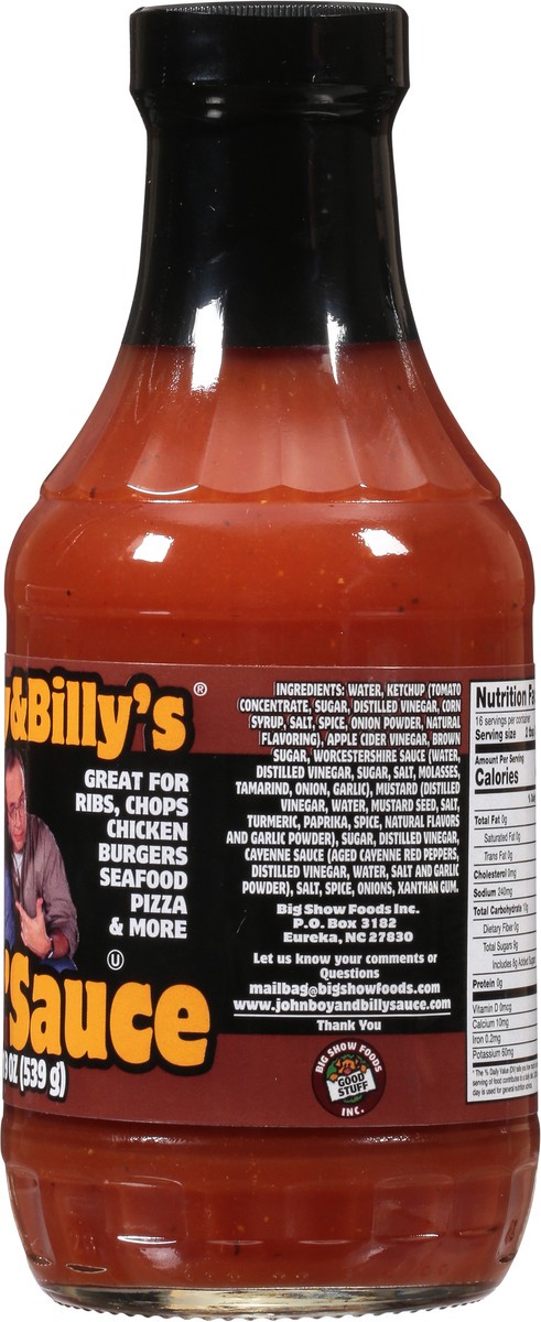 slide 8 of 9, JohnBoy & Billy's The Original Grillin Sauce 19 oz, 19 oz