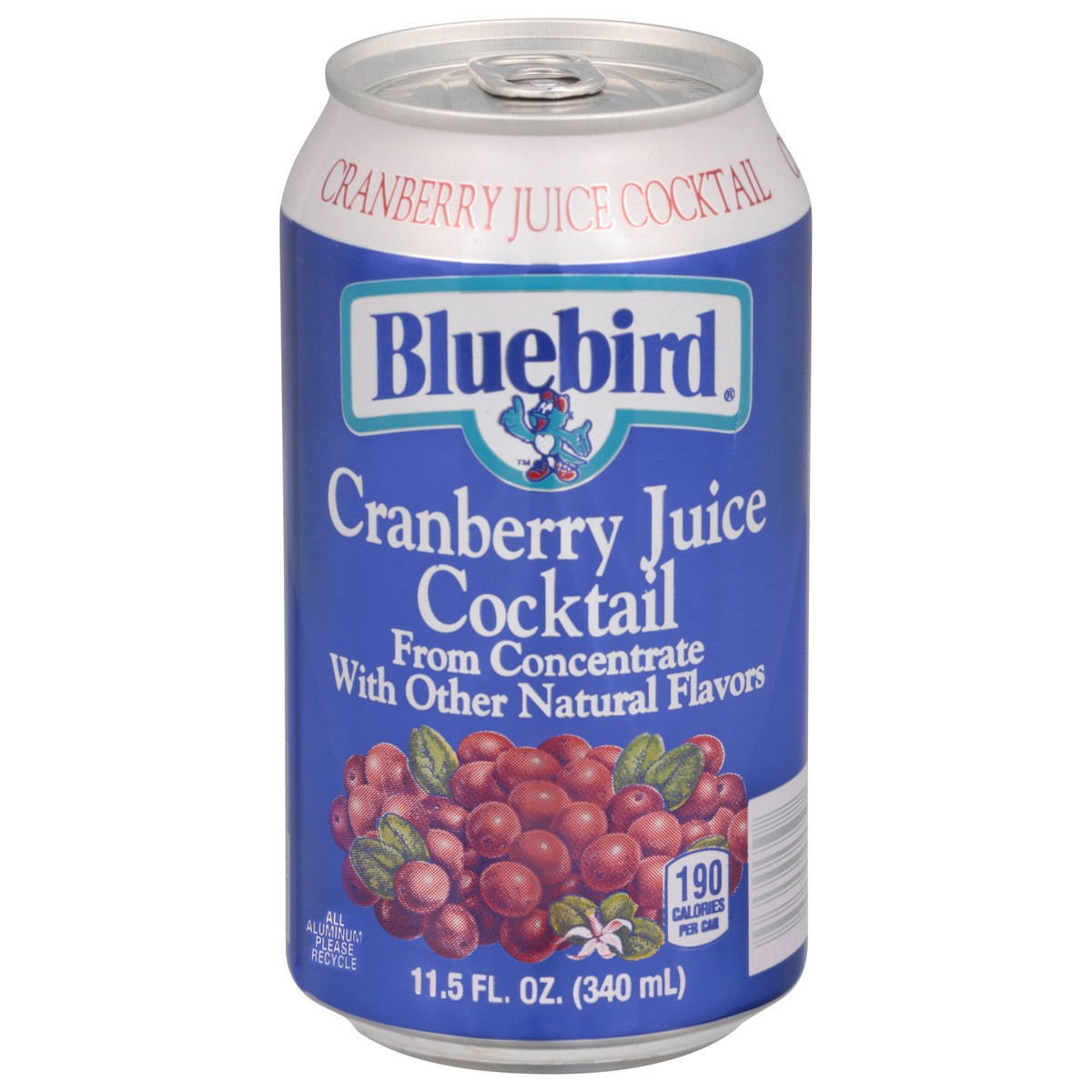 slide 2 of 4, Bluebird - Cranberry Juice Cocktail, 11 oz