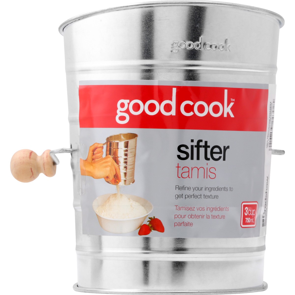 slide 2 of 6, Good Cook Sifter, 3 Cup, 1 ct