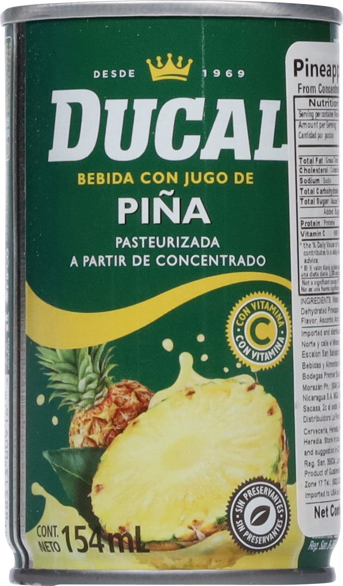 slide 14 of 14, Ducal Pineapple Juice Drink - 5.20 fl oz, 5.2 fl oz