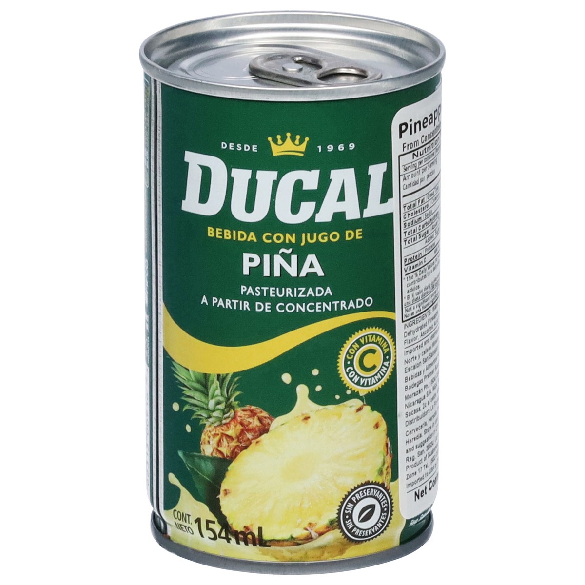 slide 13 of 14, Ducal Pineapple Juice Drink - 5.20 fl oz, 5.2 fl oz