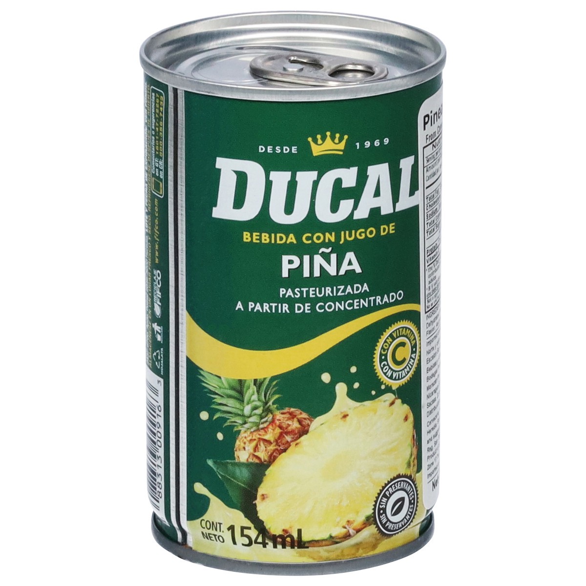 slide 5 of 14, Ducal Pineapple Juice Drink - 5.20 fl oz, 5.2 fl oz