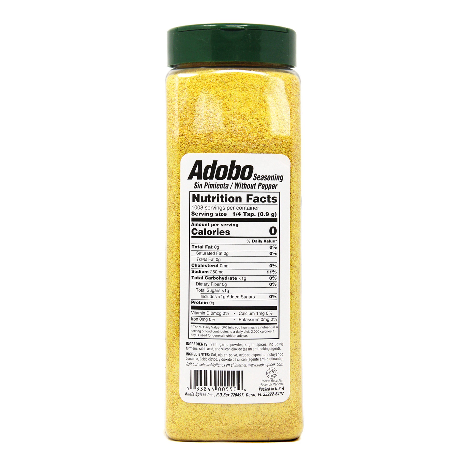 slide 2 of 2, Badia Adobo No Pepper Seasoning, 32 oz