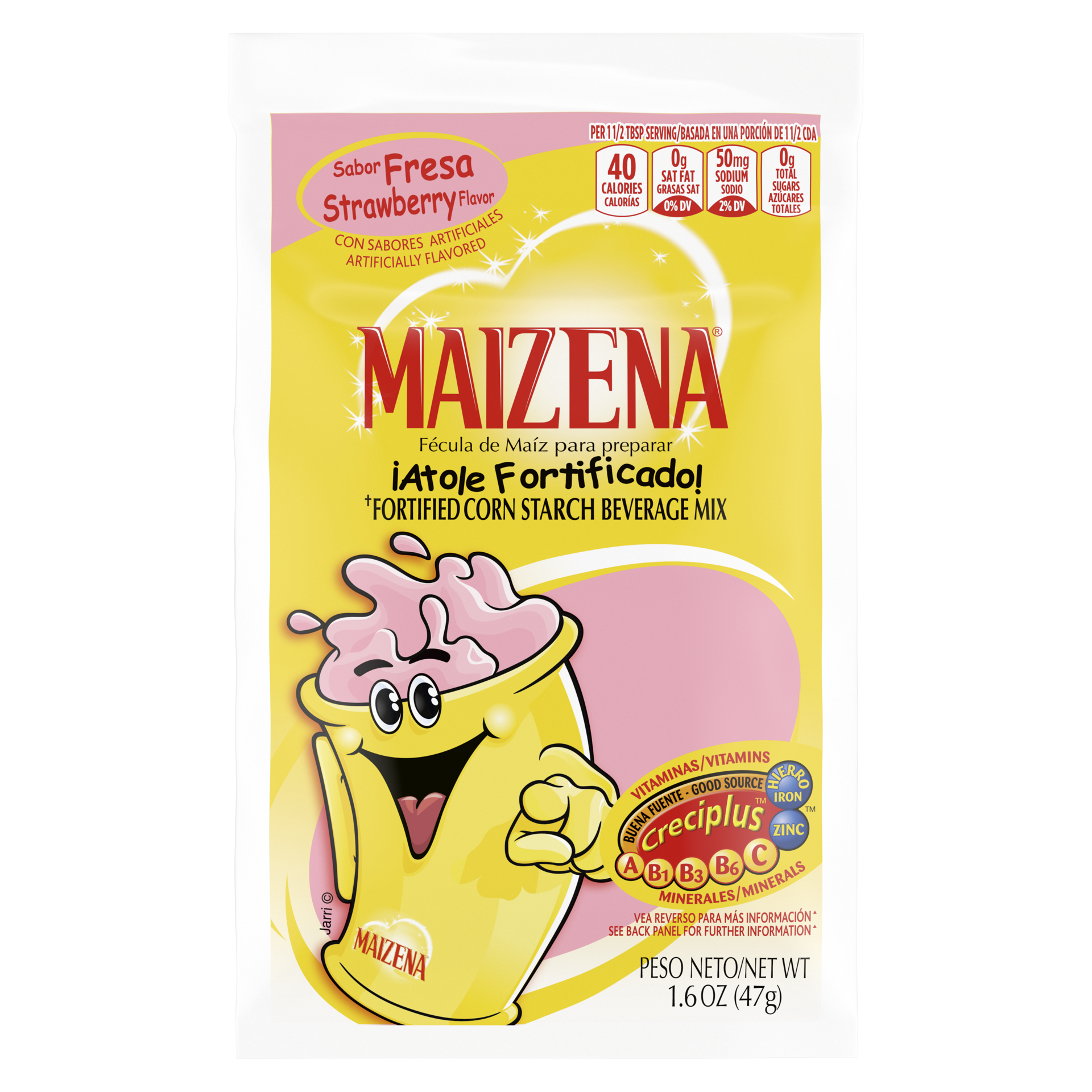 slide 3 of 4, Knorr Maizena Atole Strawberry, 1.6 oz, 1.6 oz