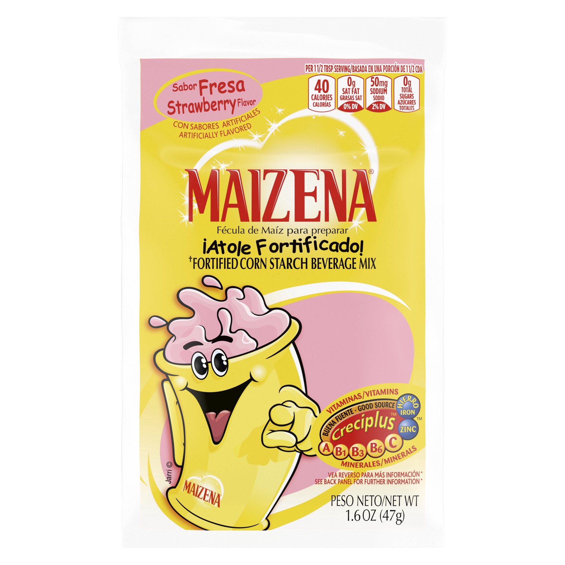 slide 1 of 4, Knorr Maizena Atole Strawberry, 1.6 oz, 1.6 oz